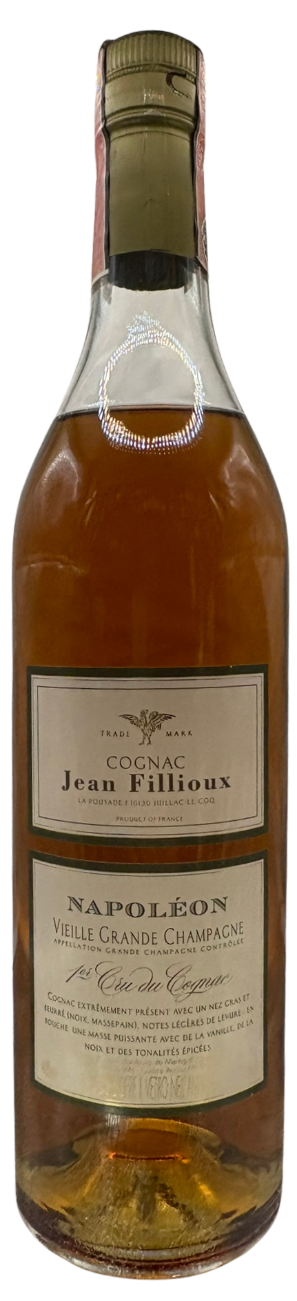 Jean Fillioux Napoléon Vieille Grande Champagne.