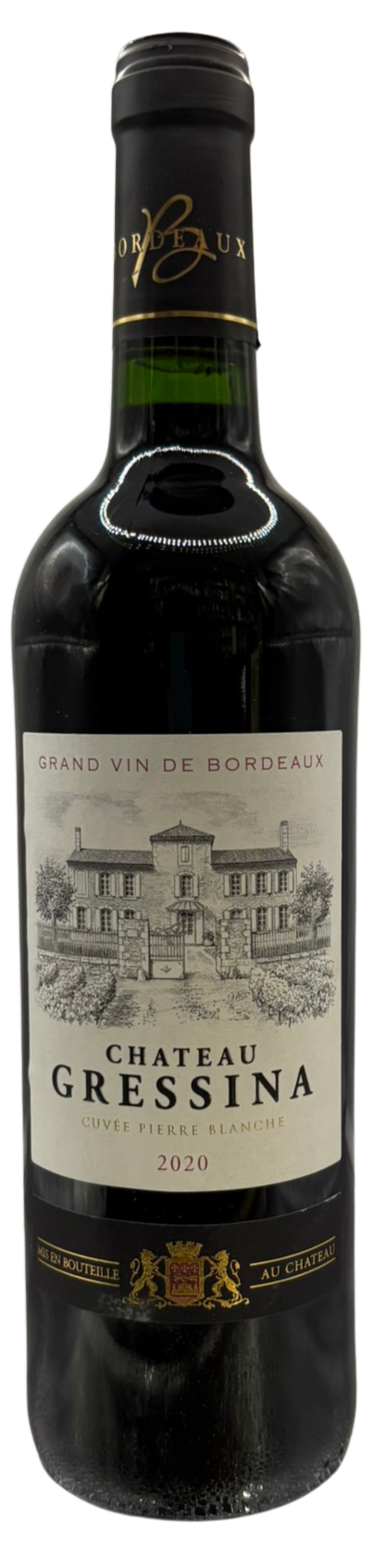 Château Gressina - Cuvée Pierre Blanche - Grand Vin de Bordeaux.