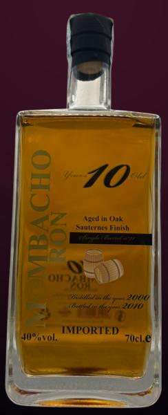 Ron Mombacho 10 Anni Sauternes Finish
